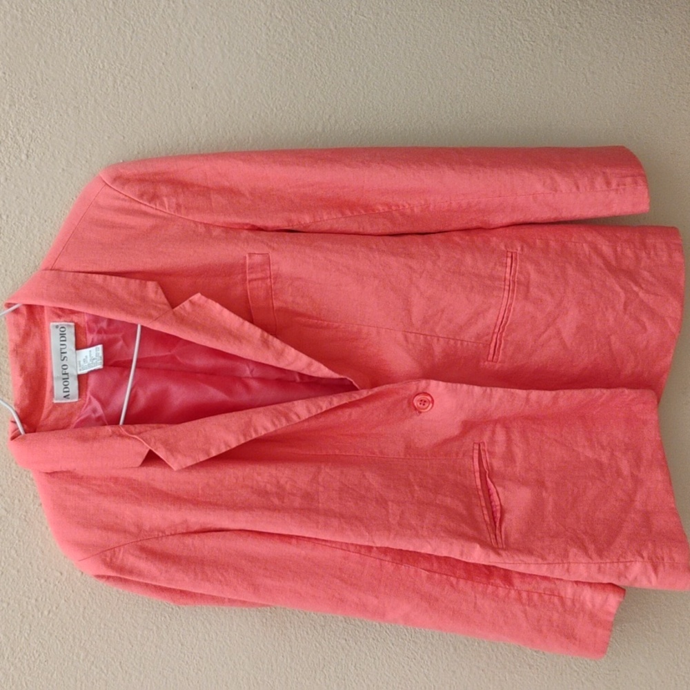 Button Front Blazer
